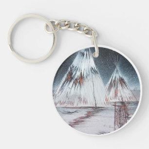 Porte-clés Tipi des grandes plaines