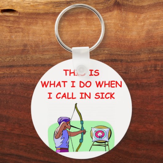 Porte-clés tir à l'arc (Recto)