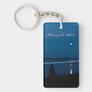 Porte-clés Tir du photographe Keyfob de lune