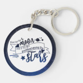 Porte-clés Tir pour la lune (Dos)