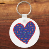 Porte-clés Tir-Star-Heart (Recto)