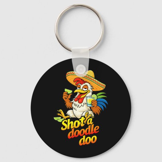 Porte-clés Tiré un Doodle Doo (Recto)