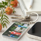 Porte-clés Tirer Les Visages Derrière Le Dos (Devant droit)