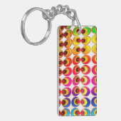 Porte-clés Tissu psychédélique (Devant gauche)