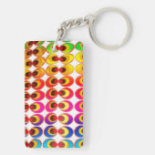 Porte-clés Tissu psychédélique (Dos)