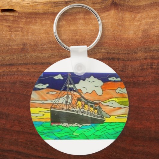 Porte-clés Titanic 1912 - 2012. (Recto)