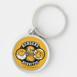 Porte-clés Titans Ados, allez !   Burgers contre Burritos