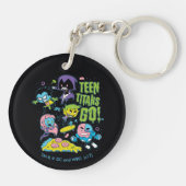 Porte-clés Titans Ados, allez ! | Gnarly 90's Pizza Graphic (Dos)