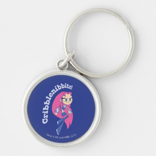 Porte-clés Titans Ados, partez ! | Starfire "Cribblenibbits!" (Devant)