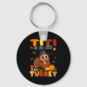 Porte-clés Titi de la petite dinde Thanksgiving Baby Shower