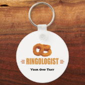 Porte-clés Titre de l'anneau d'oignon humoristique (Recto)