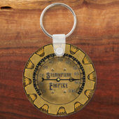 Porte-clés Titulaire de clé Empire Steampunk (Recto)