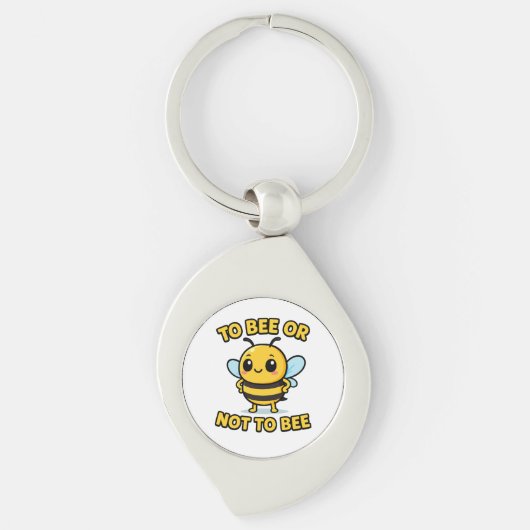 Porte-clés To bee or not to bee (Devant)