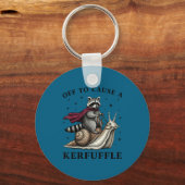 Porte-clés To Funny Off Cause Kerfuffle Raccoon Meme (Recto)