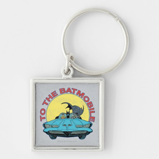 Porte-clés To The Batmobile - Distressed Icon (Devant)