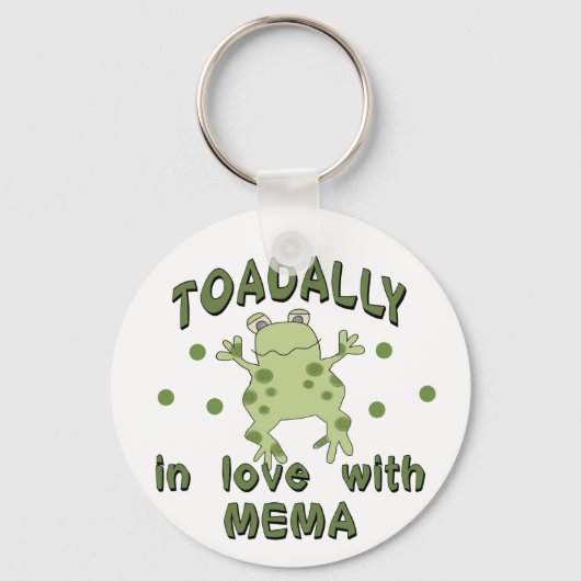 Porte-clés TOADALY Love Mema Frog (Recto)