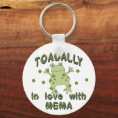 Porte-clés TOADALY Love Mema Frog (Recto)