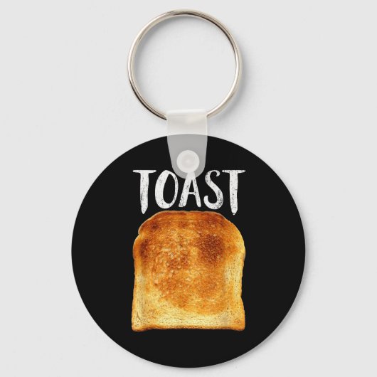 Porte-clés Toast Costume Halloween Funny Bread Lover Christma (Recto)