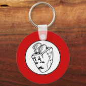 Porte-clés Toasterhead Tesla (Recto)