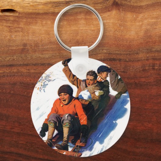 Porte-clés Tobagganing (Recto)