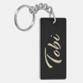 Porte-clés Tobi en whitegold (Devant gauche)