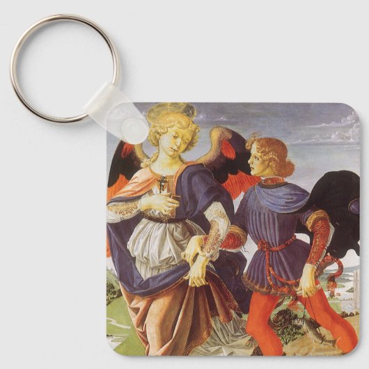 Porte-clés Tobias et l'Ange par Andrea del Verrocchio (Recto)