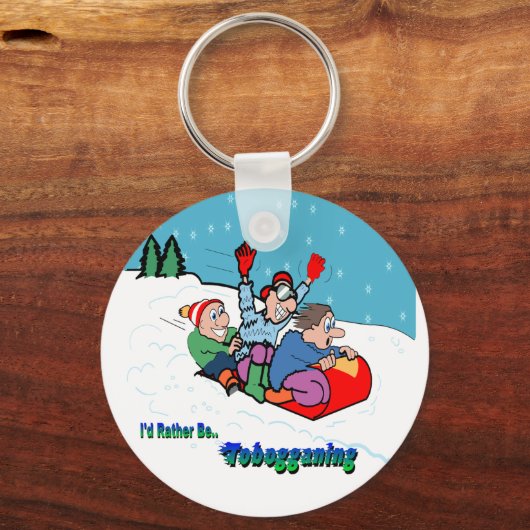 Porte-clés Tobogganing (Recto)