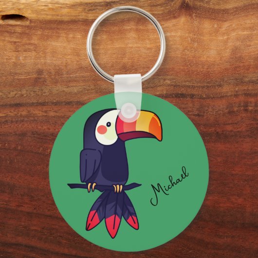 Porte-clés Toco Toucan (Recto)