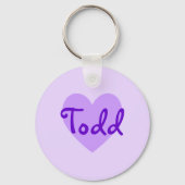 Porte-clés Todd en violet (Recto)