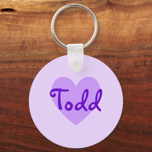 Porte-clés Todd en violet (Recto)