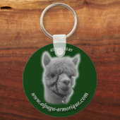 Porte-clés Tofou l'alpaga (Recto)