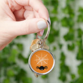Porte-clés Toile d'araignée Halloween (main)