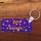 Porte-clés Toile d'araignée Halloween (Recto)