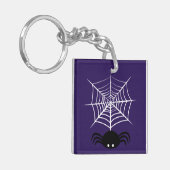 Porte-clés Toile d'araignée Halloween (Devant gauche)