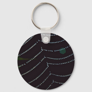 Porte-clés toile d'araignée Rosée-couverte
