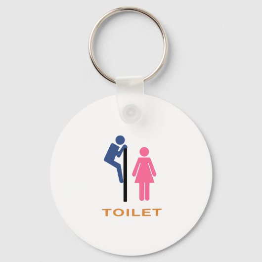 Porte-clés Toilettes (Recto)