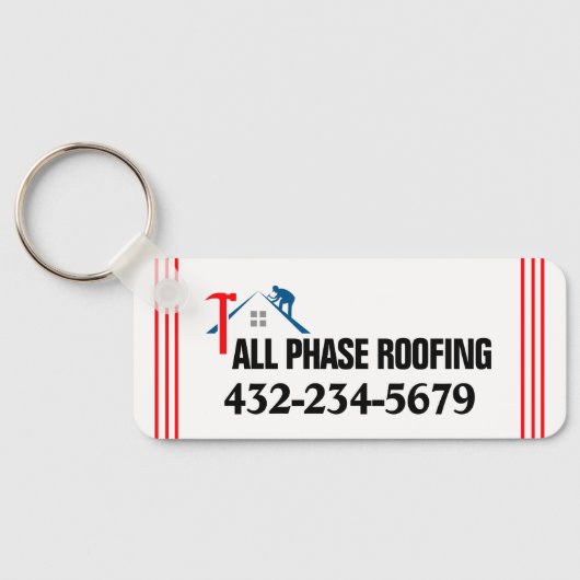 Porte-clés Toiture professionnelle (Verso)