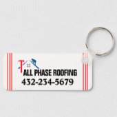 Porte-clés Toiture professionnelle (Recto)