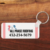 Porte-clés Toiture professionnelle (Recto)