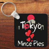Porte-clés Tokyo aime Mince Pies Ville (Recto)