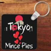 Porte-clés Tokyo aime Mince Pies Ville (Verso)