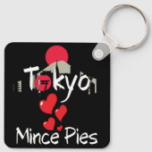 Porte-clés Tokyo aime Mince Pies Ville (Dos)