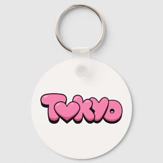 Porte-clés Tokyo Love (Recto)
