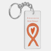 Porte-clés Tolérance raciale Porte - clé de ruban de sensibil (Devant gauche)