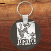 Porte-clés Tom And Jerry Justice the Hard Way (Recto)