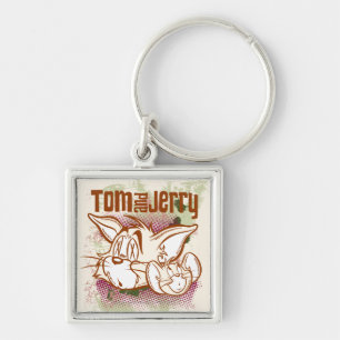Porte-clés Tom et Jerry Brown et vert
