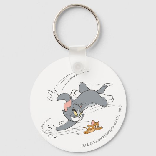 Porte-clés Tom et Jerry Chase Turn (Recto)
