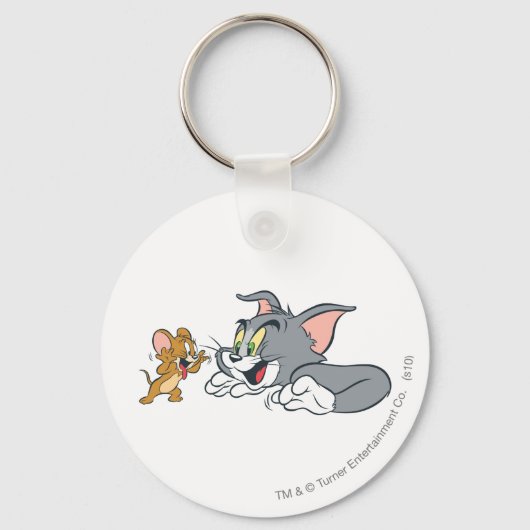 Porte-clés Tom et Jerry font des visages (Recto)