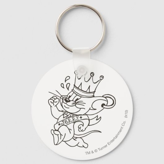 Porte-clés Tom et Jerry King Jerry (Recto)