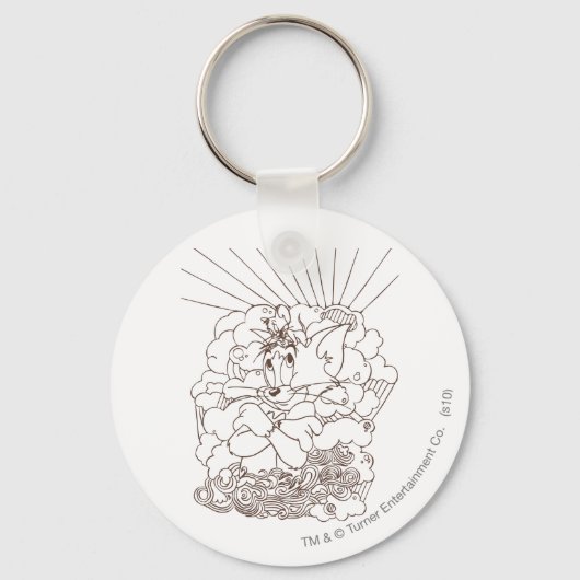 Porte-clés Tom et Jerry Outline (Recto)